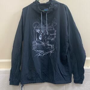 Gear for Sports 1990’s medium windbreaker black jacket